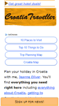 Mobile Screenshot of croatiatraveller.com